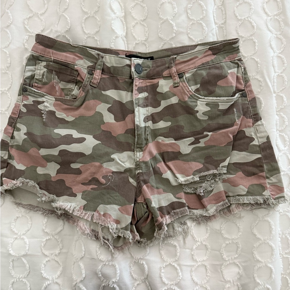 Camo Print Women's Shorts